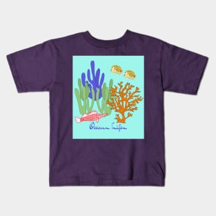 Ocean Life Kids T-Shirt